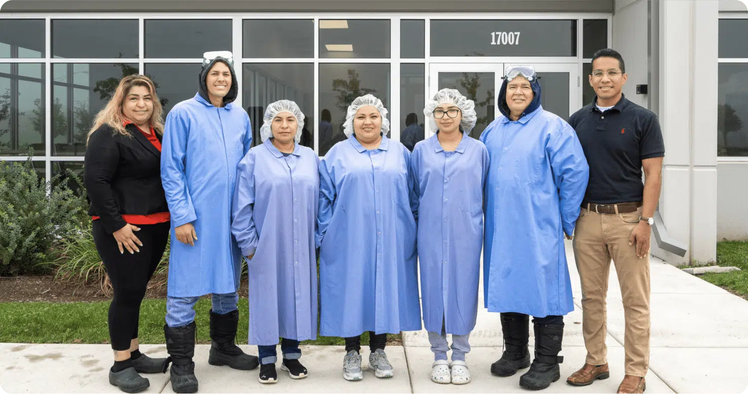 Production Team Of B & B Food Services In Chicago, IL